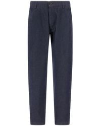 Herno - Vaqueros Rectos Con Pinzas - Lyst