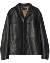 Lemaire - Single-Breasted Jacket - Lyst