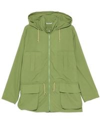AURALEE - Lawn Katoenen Jack Met Capuchon - Lyst