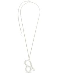 Jil Sander - Zodiac-pendant Curb-chain Necklace - Lyst