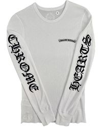 Chrome Hearts - Scroll Logo Thermal T-Shirt - Lyst
