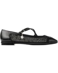 Jimmy Choo - Ballerine Eleri Con Design A Incrocio - Lyst