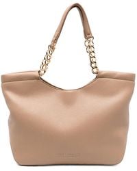 Love Moschino - チェーンハンドル ハンドバッグ - Lyst