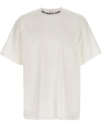 The North Face - Logo-Print Cotton T-Shirt - Lyst