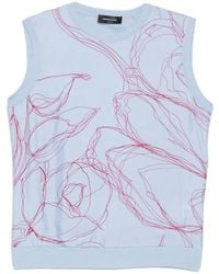 Fabiana Filippi - Graphic-Print Sleeveless Top - Lyst