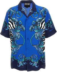 Versace Jeans Couture - Hemd Mit Print - Lyst