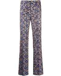 PT01 Брюки С Принтом - Синий