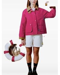 Barbour - X Paul Smith Button Spey Jacket - Lyst