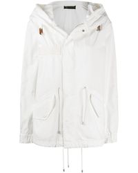 Mr & Mrs Italy 'Jazzy' Parka - Weiß