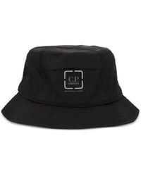 C.P. Company - Logo-Print Bucket Hat - Lyst