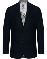 Etro - Patterned-Jacquard Single-Breasted Blazer - Lyst