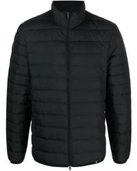 BOGGI - Logo-Embroidered Zip-Up Quilted Jacket - Lyst