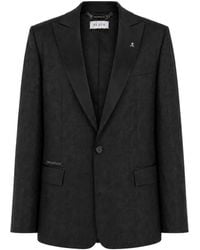 Philipp Plein - Jacquard Blazer Regular Fit Monogram - Lyst