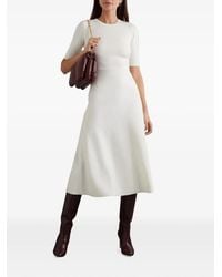 Gabriela Hearst - Short-Sleeve Midi Dress - Lyst