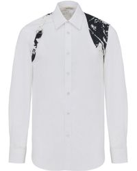 Alexander McQueen - Fold Harness Organic-cotton Shirt - Lyst