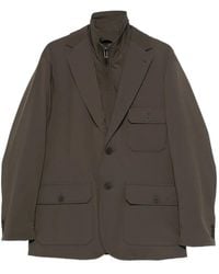 Emporio Armani - Single-Breasted Blazer - Lyst