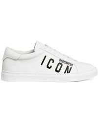 DSquared² - Baskets Icon À Logo Imprimé - Lyst
