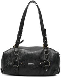Isabel Marant - Mini Tilpa Buckle-Detail Pebbled Shoulder Bag - Lyst
