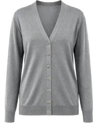 Mrz - V-Neck Wool Cardigan - Lyst