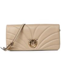 Pinko - Clutch Love Birds Trapuntata - Lyst