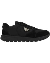 Prada - Sneakers Con Applicazione - Lyst