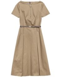 Prada - Chino Zipper Dress - Lyst