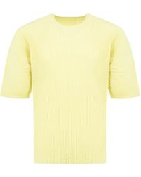 Issey Miyake - Pleated Top - Lyst