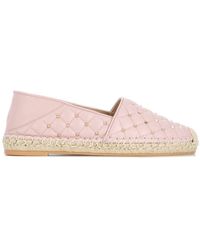 Valentino Valentino Garavani Rockstud Spike Espadrilles - Pink