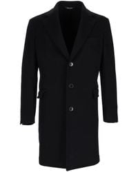 Colamarino - Single-Breasted Notched-Lapel Coat - Lyst