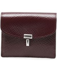 TOTEME - Porte-Cartes T-Lock En Cuir Verni - Lyst
