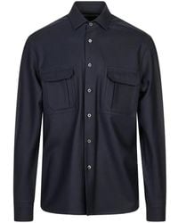 Corneliani - Flap-Pocket Shirt - Lyst