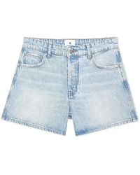 Anine Bing - Dalton Denim Shorts - Lyst