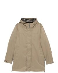 Corneliani - Long-Sleeve Hooded Coat - Lyst