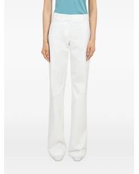 Ferragamo - Geplooide Pantalon - Lyst