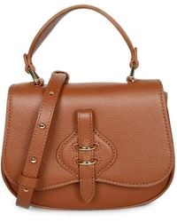 Coccinelle - Mini Mavery Pebbled Leather Tote Bag - Lyst
