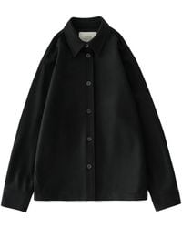 Studio Nicholson - Santini Virgin-Wool Overshirt - Lyst