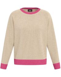 Marella - Crew-Neck Long-Sleeve Sweater - Lyst