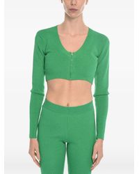 Herskind - Zip-Up Cropped Cardigan - Lyst