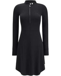Courreges - Zip-Fastening Mini Dress - Lyst