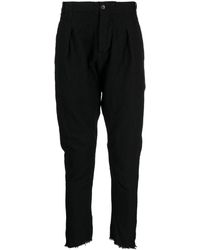 Masnada - Pantalones ajustados con dobladillo deshilachado - Lyst
