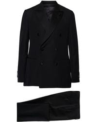Lardini - Double-Breasted Wool-Blend Suit - Lyst