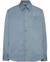 Valentino Garavani - V-Detail Shirt Jacket - Lyst