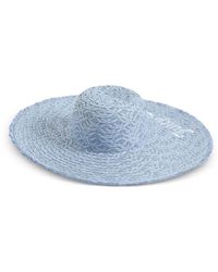 Juicy Couture - Logo-Embroidered Frayed-Edge Hat - Lyst