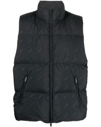 Represent - Padded Zip-front Gilet - Lyst
