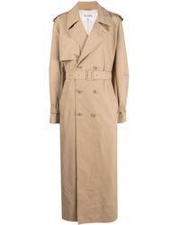 Filippa K - Belted Double-breasted Trench Coat - Lyst