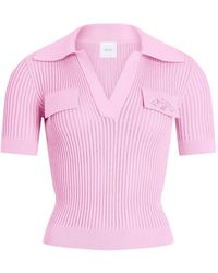 Patou - Logo-Embroidered Top - Lyst