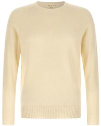 Ma'ry'ya - Raglan-Sleeve Slit-Hem Sweater - Lyst