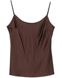 D.exterior - Satin-Finish Camisole Top - Lyst