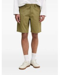 Marc O' Polo - Logo-Embroidered Chino Shorts - Lyst