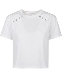 Patrizia Pepe - Short Sleeves Sweater - Lyst